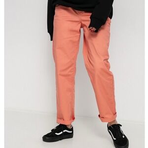VANS Women's Authentic Skate Chino Pants Coral/Terra Cotta NWT | 28